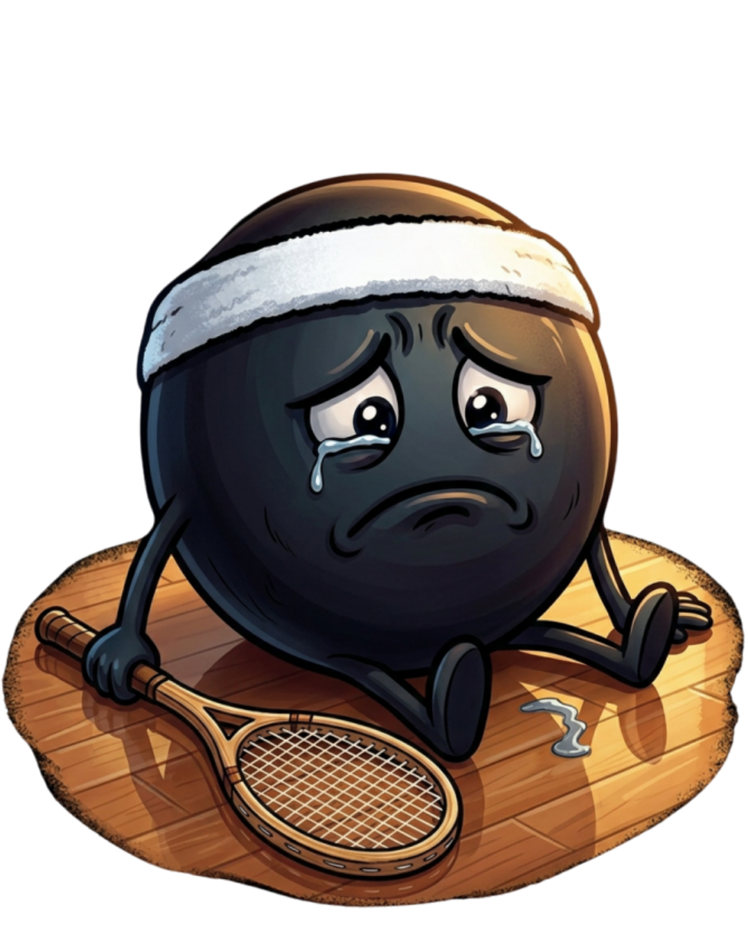 Sad Squash Ball Tee